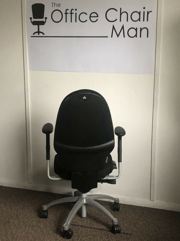 RH Extend 120 Large Orthopaedic Executive Chair In Black with HA arms - Image 4