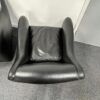 Second hand Balzac Club Chairs in finest black leather by SCP