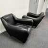 Second hand SCP Balzac Club Chair in finest black leather