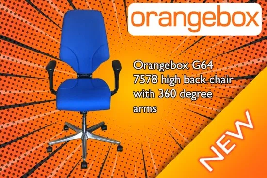 used orangebox g64 office chair