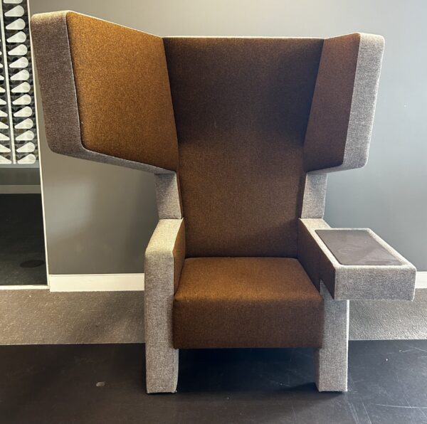 Prooff Ear 001 Chair with Camira Blazer Orange Seat