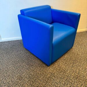 Gresham Cube Chair light Blue