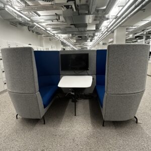 Orangebox Cwtch Collaborative Privacy Booth seats up to 4