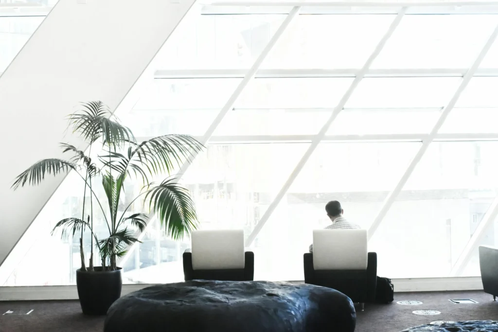 Modern office furnishings