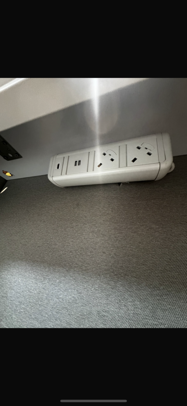 JDD PENELOPE Acoustic Office Phone Booth Grey - Image 6