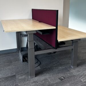 Senator Chemistry Back To Back Sit Stand Desk