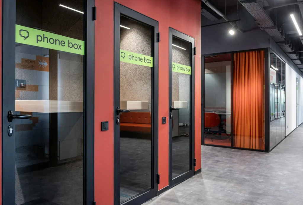 Acoustic phone booths