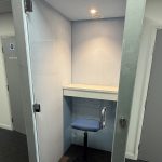 JDD PENELOPE Acoustic Office Phone Booth in Grey