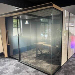 Orangebox Campers & Dens Pod CD05CLS Acoustic booth black fabric outer shell on both sides