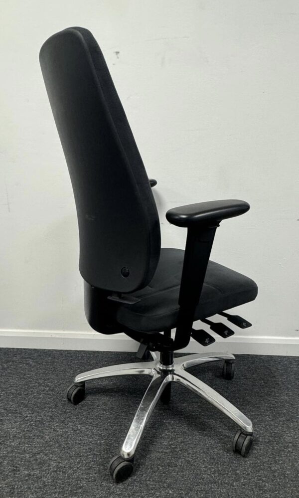 RH Logic 220 High Back Executive Task Chair with Arms in Grey New Model - Image 5