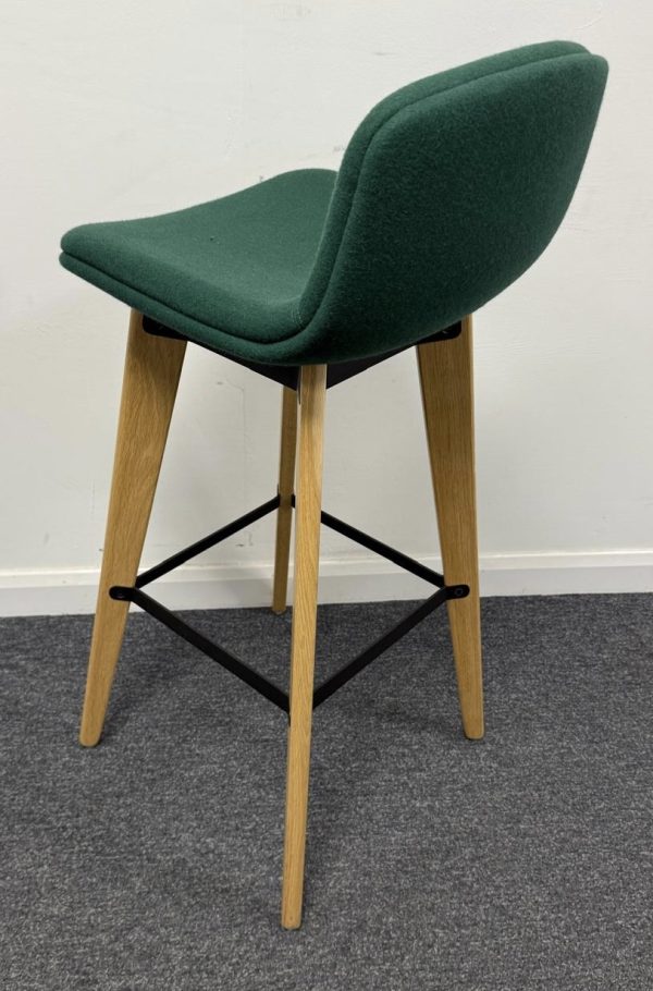 Orangebox Cubb Bar Stool in Ulster Green