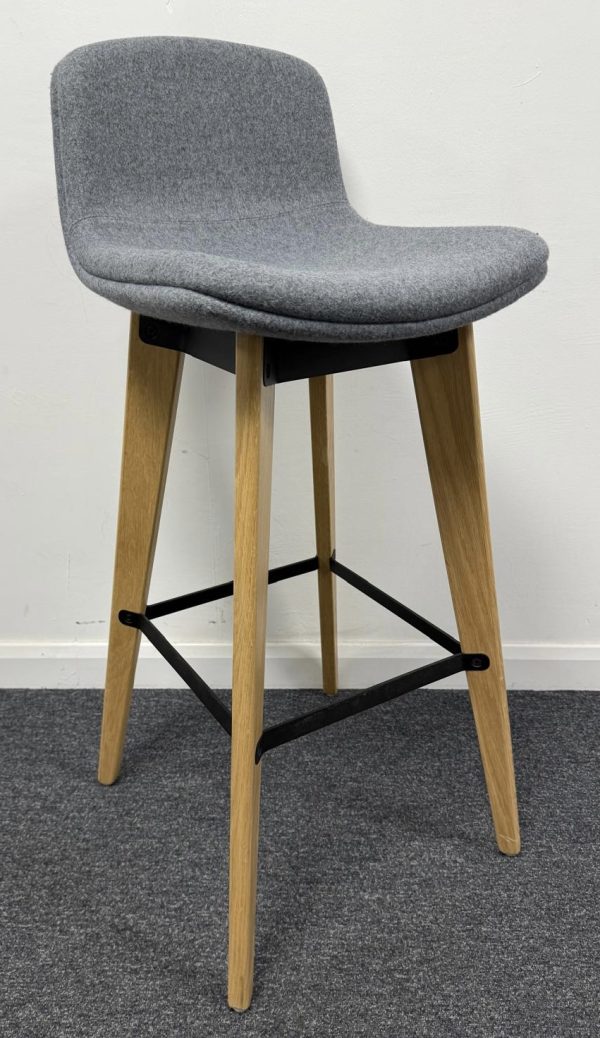 Steel Grey Orangebox Cubb Bar Stools