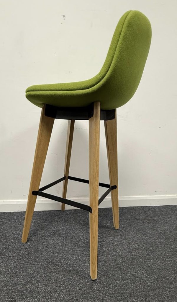 Used Orangebox Cubb Bar Stool Green