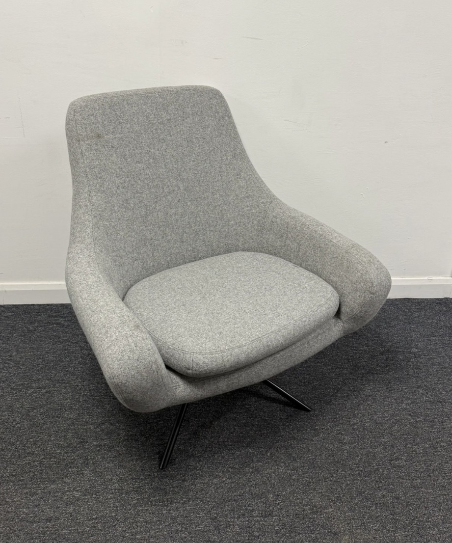 Grey Softline Noomi Lounge Chair