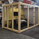BusyPod Modular Large Office Booth-3m-x-3m Maple
