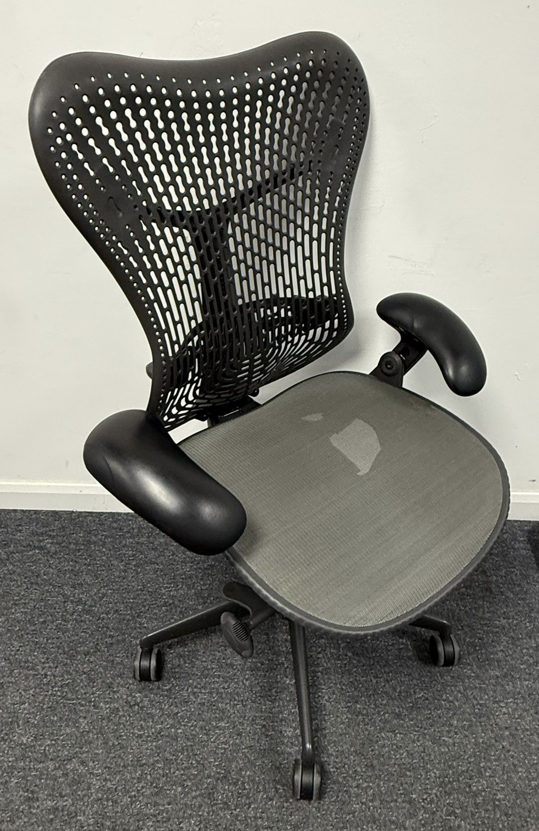Used Herman Miller Mirra V1 on Silver Mesh Seat