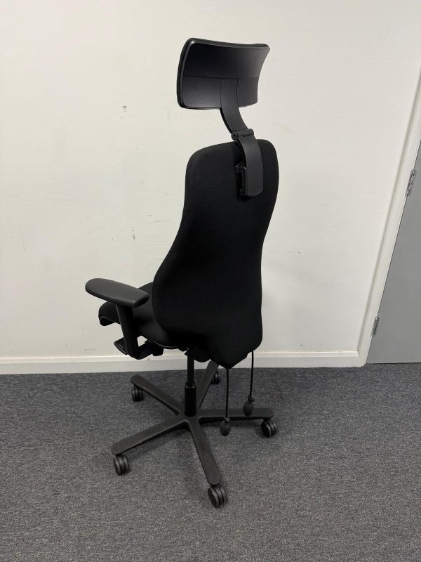 Used Orangebox Flo High Back Executive Task Chair with Headrest