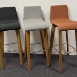 Frovi Jig High Stools – Blue Grey & Copper