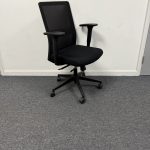 Haiken 2 high back task chair in black