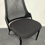 Herman Miller Sayl Triflex 4 Leg Stacking Conference Chair Black