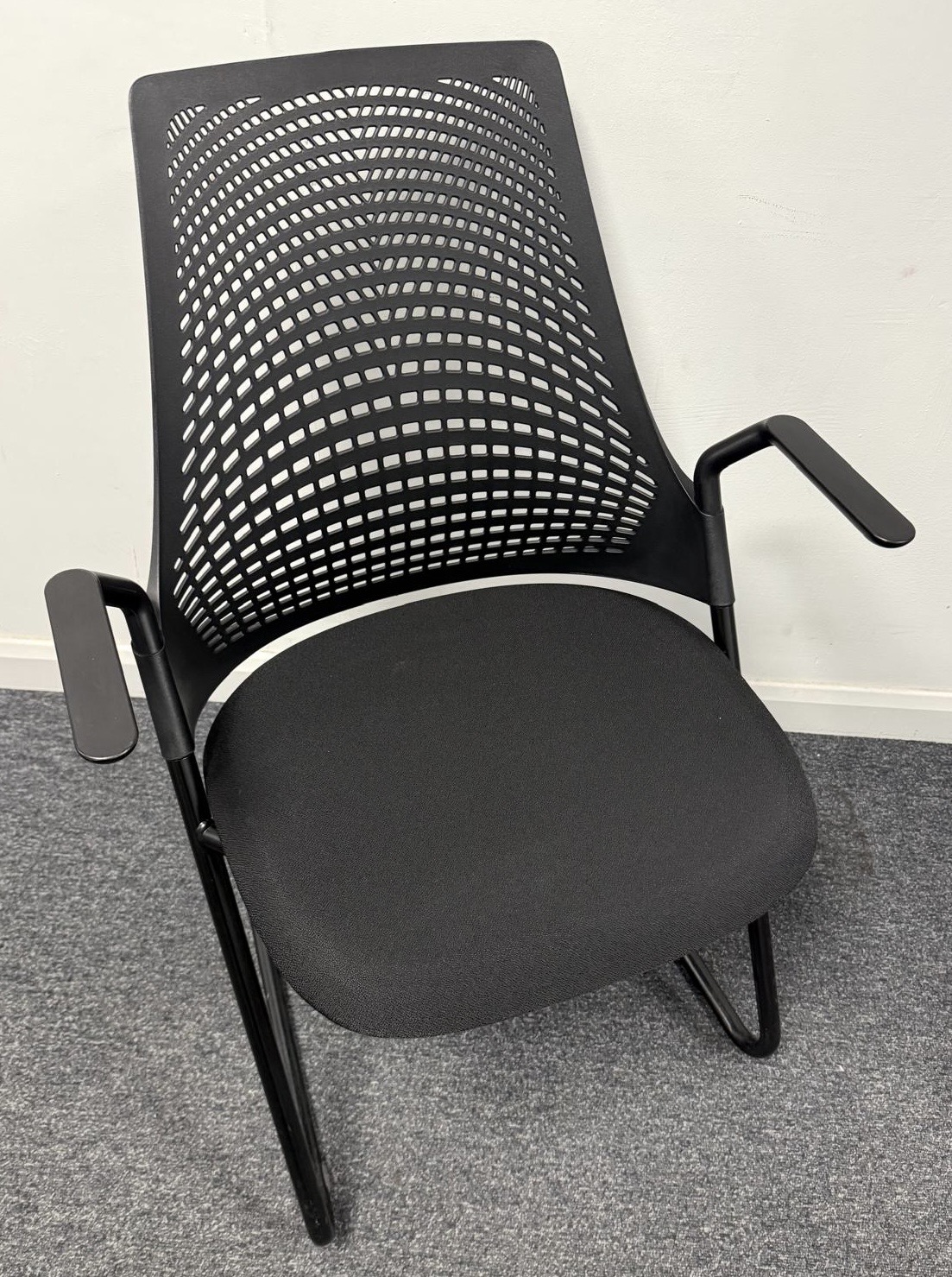 Used Herman Miller Sayl Triflex Conference Chair All Black Edition