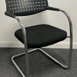 Vitra Visa Vis 2 Stacking Conference chair Black