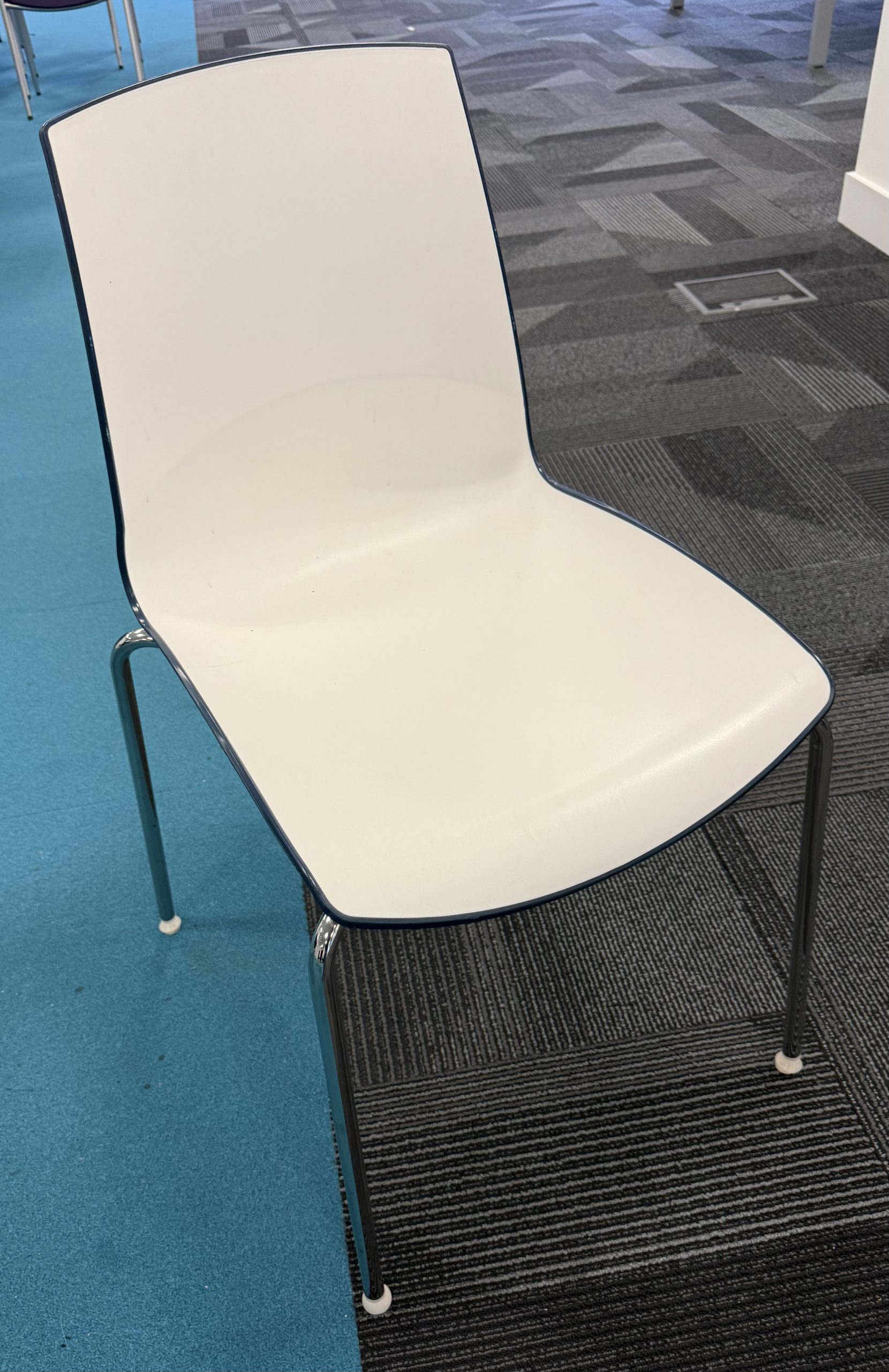 Connection Ice Stacking Chair White