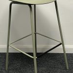 Allermuir Kin 502 Low Back PU Stool Pistachio Green