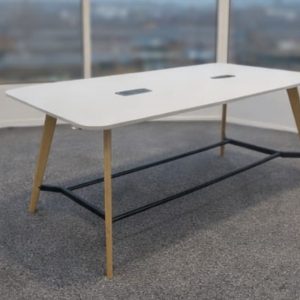 Orangebox Cubb Conference Table 3.6m x 1.2m white