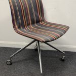 Arper Catifa 53 Paul Smith multicolour Stripe fabric