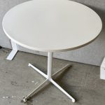 Arper Fred 0966 Round Table White