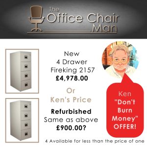 Fireproof filing cabinet Advert