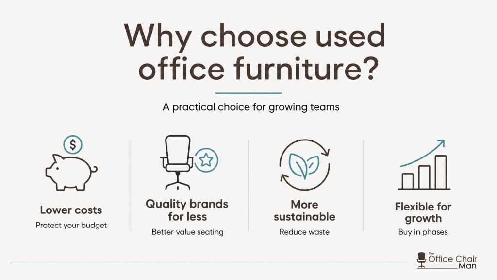 Why Used Office Furniture Makes Sense