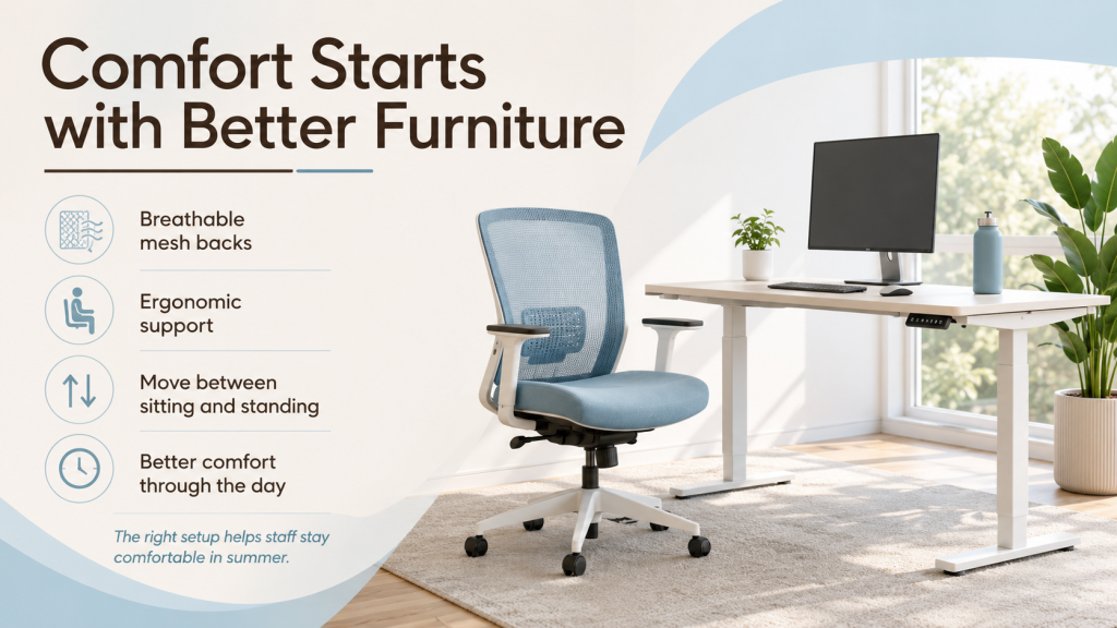 hoose Breathable Office Chairs