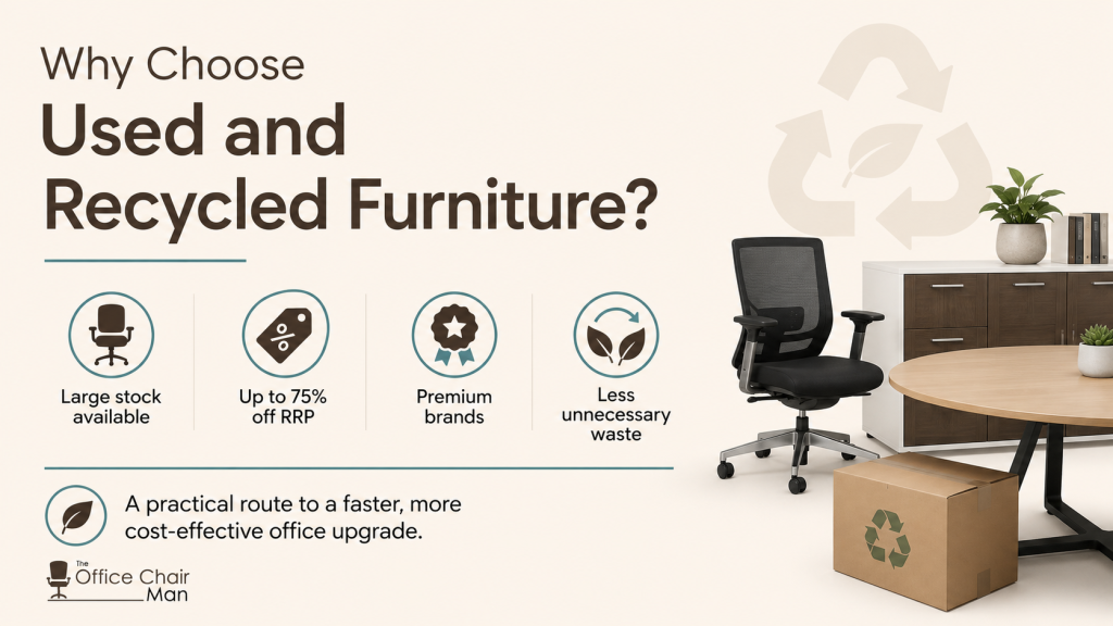 Choose Used and Recycled Office Furniture