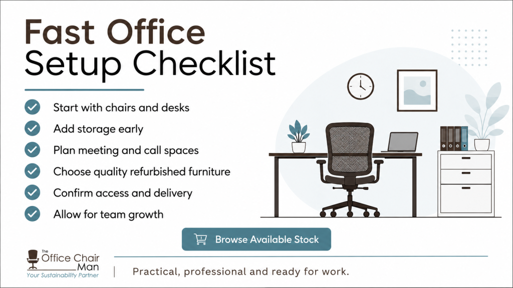 Plan a Fast Office Furniture Order