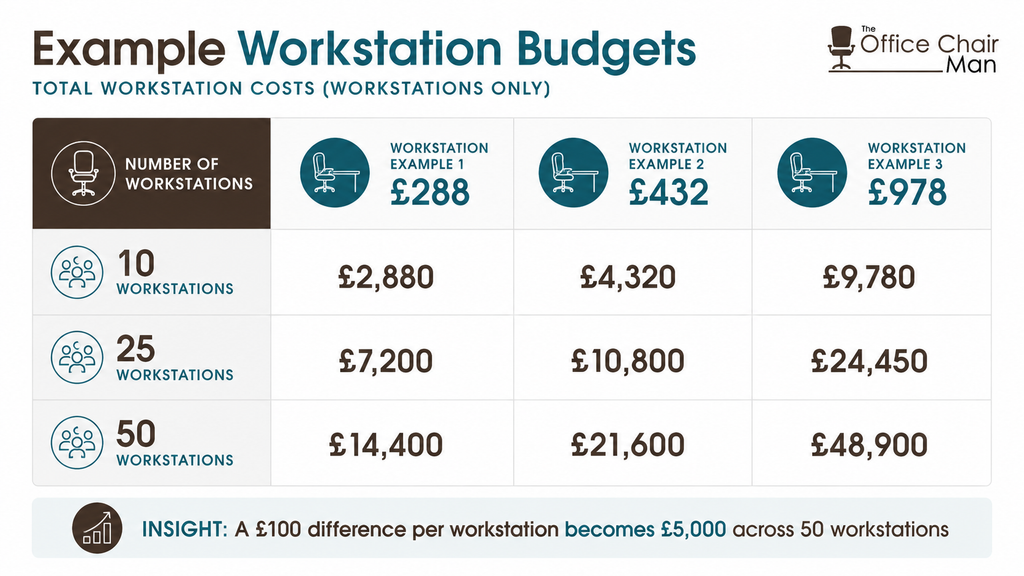 What Should You Budget for Refurbished Office Furniture?