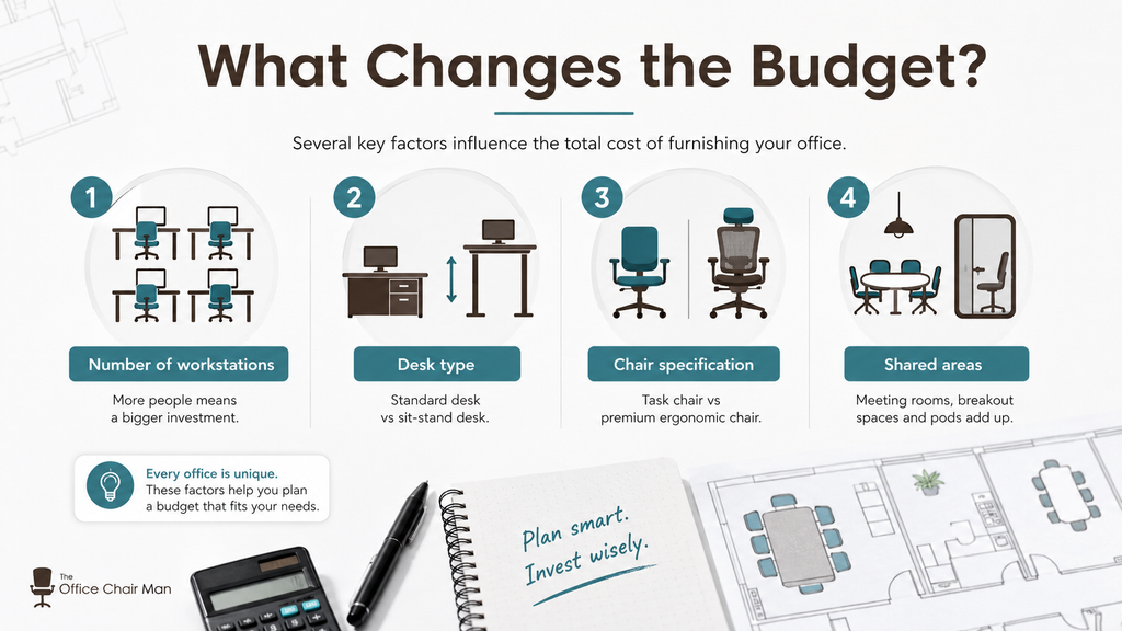 What Affects the Cost of Furnishing an Office?