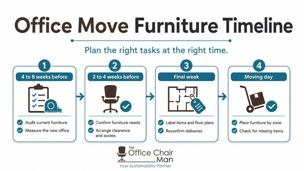 Create a Furniture Schedule for the Weeks Leading Up to the Move
