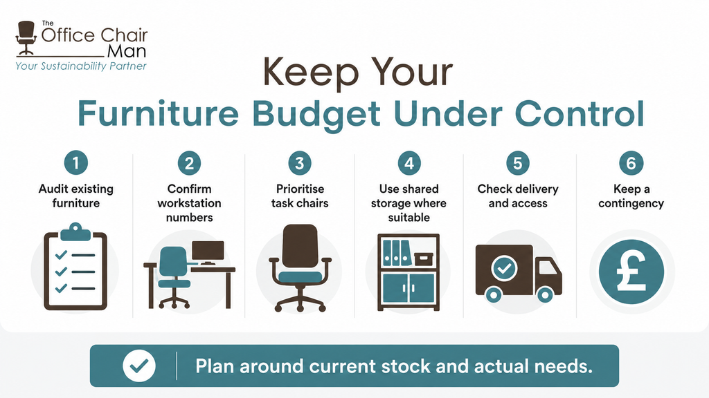 How to Keep Your Office Furniture Budget Under Control